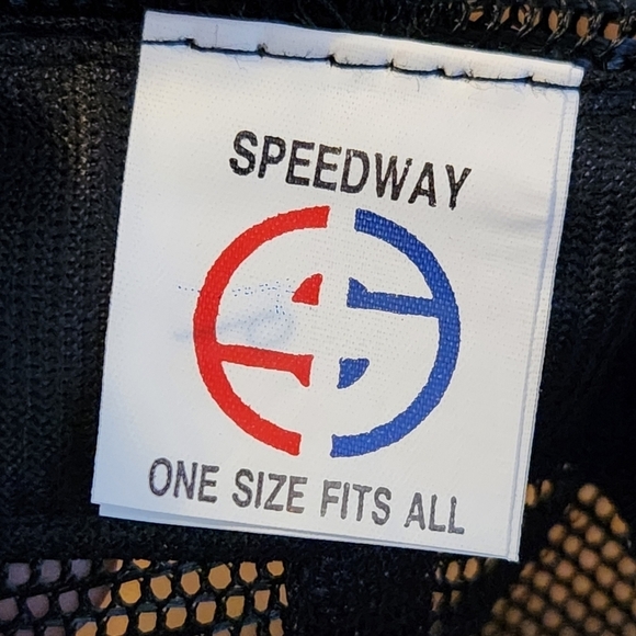 Vtg Snapback Trucker Hat With Mesh Back ICM Krebsoge Black Hat Speedway Cap OSFA - Picture 11 of 12